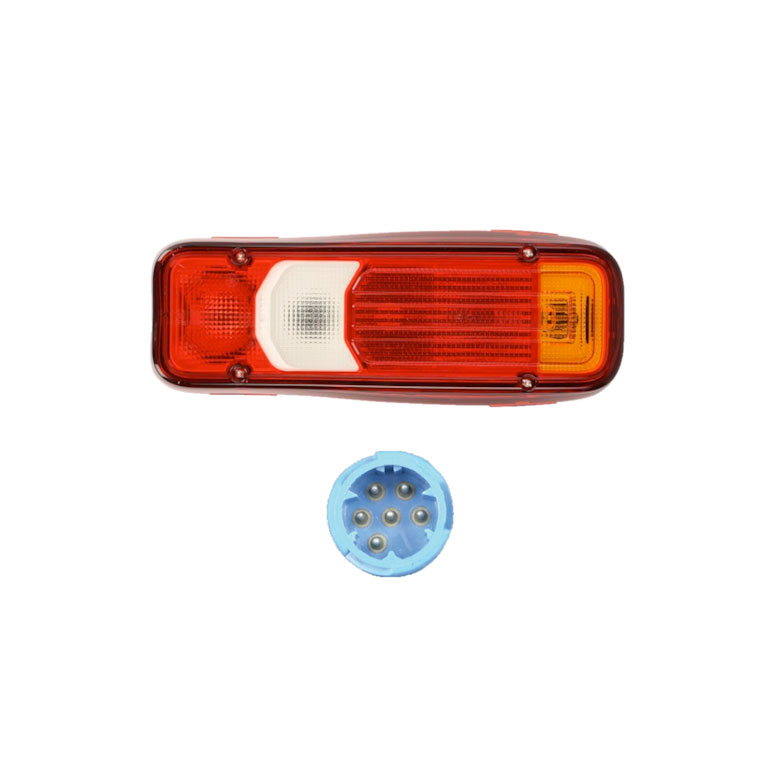 FARO POSTERIORE SX CON LUCE TARGA