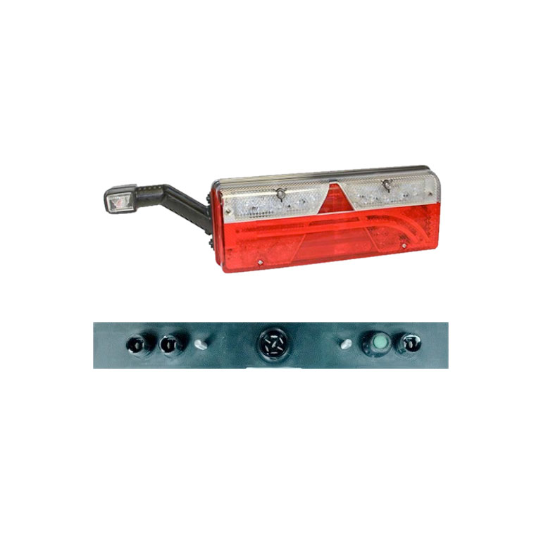 FARO POSTERIORE DX full led - con luce ingombro