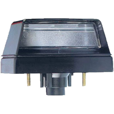 LUCE TARGA LAMPADINA DX-SX