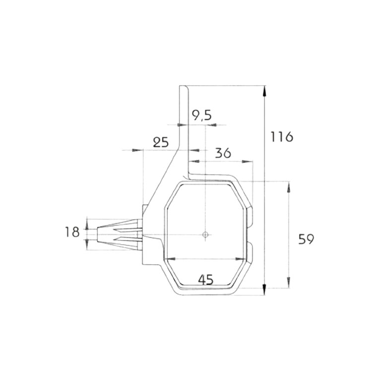 LUCE INGOMBRO DX-SX -COPPIA- - immagine 2