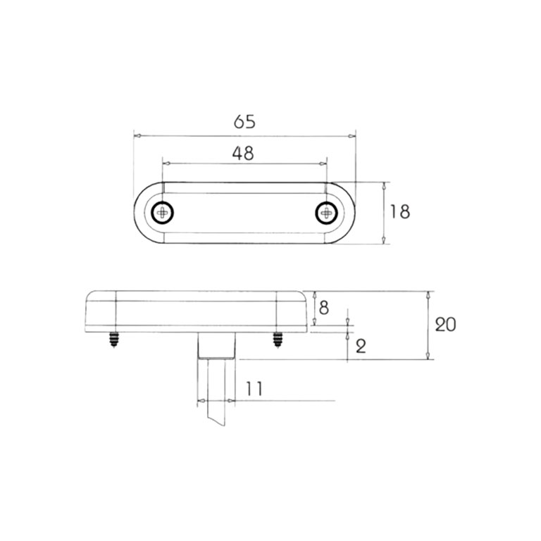 SIDE MARKER LED DX-SX - immagine 2