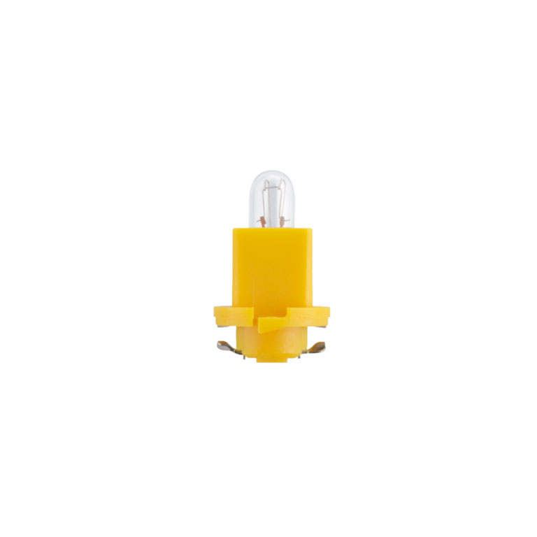 LAMPADA base in plastica GIALLA - 24V