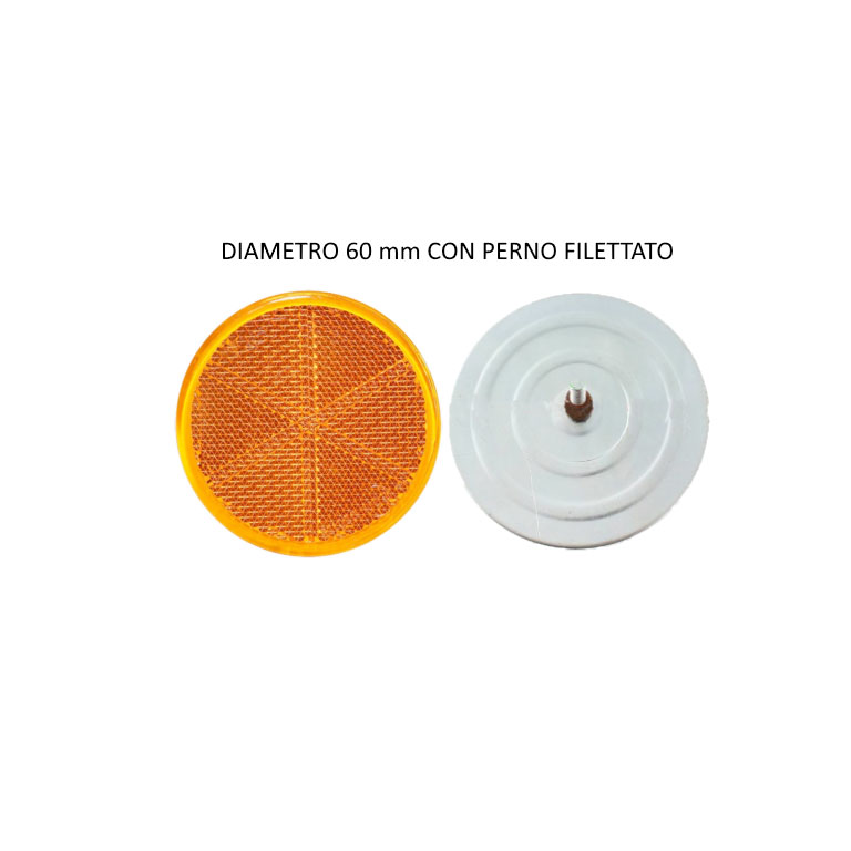 CATADIOTTRO / CATARIFRANGENTE ROTONDO ARANCIO