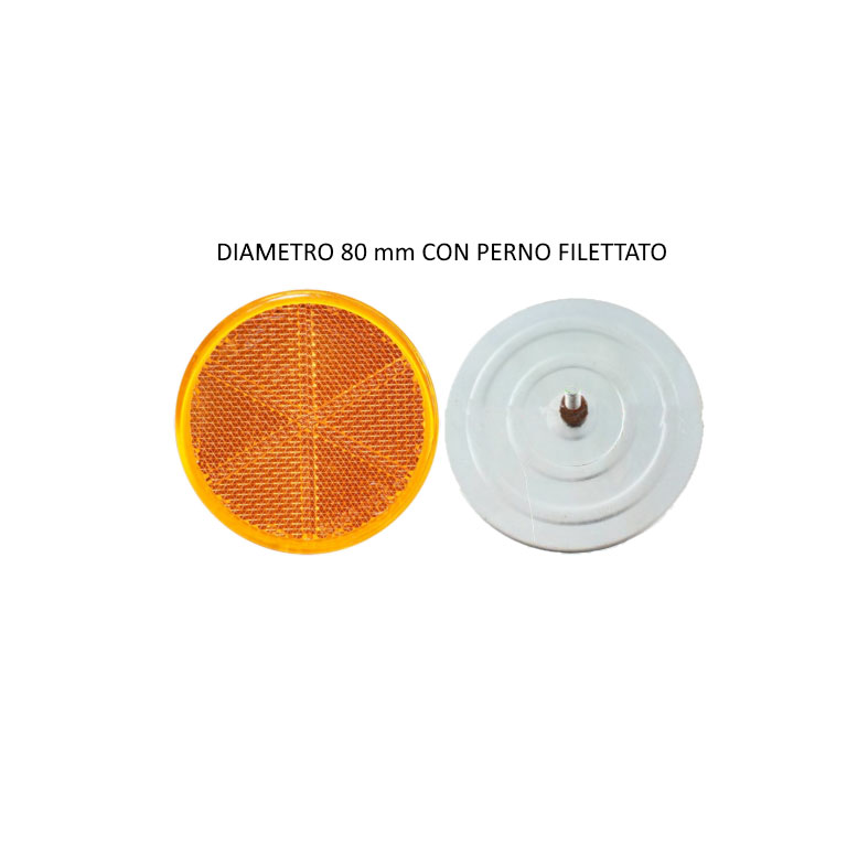 CATADIOTTRO / CATARIFRANGENTE ROTONDO ARANCIO