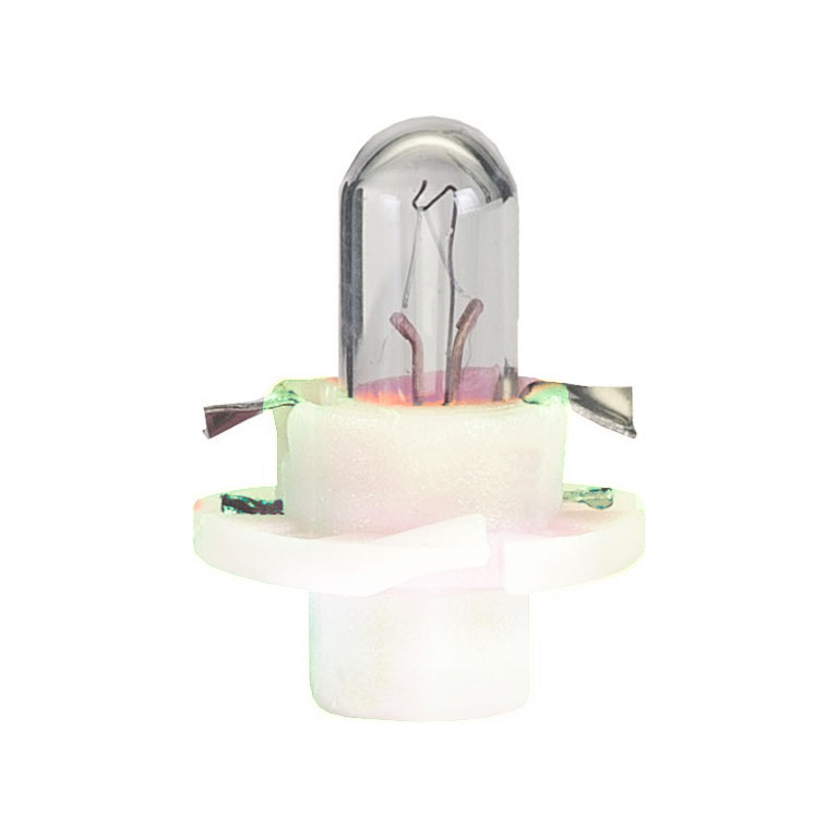 LAMPADA base in plastica BIANCA - 12V