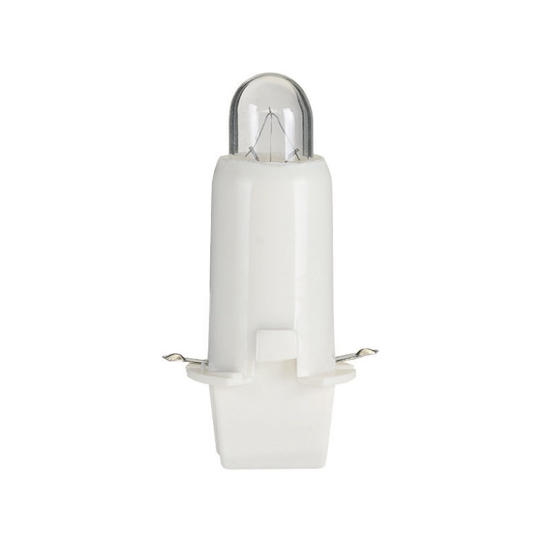 LAMPADA base in plastica BIANCA - 12V