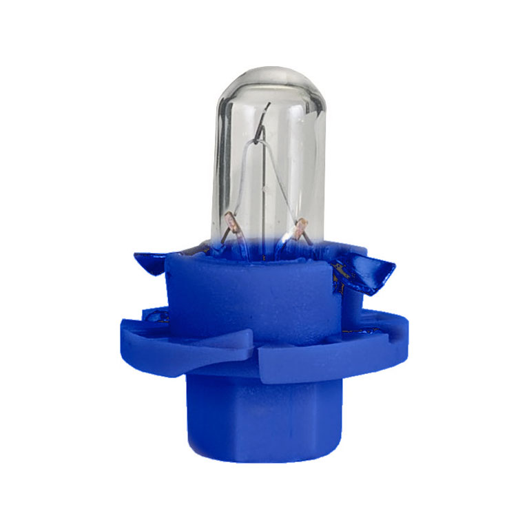 LAMPADA base in plastica BLU - 12V