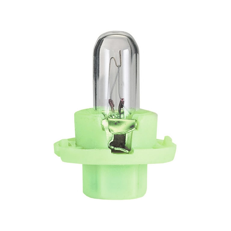 LAMPADA base in plastica VERDE - 12V