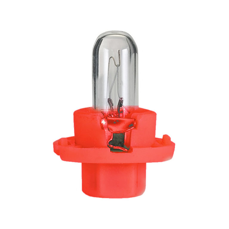 LAMPADA base in plastica ROSSA - 24V