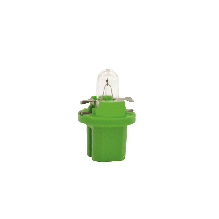 LAMPADA base in plastica VERDE - 12V