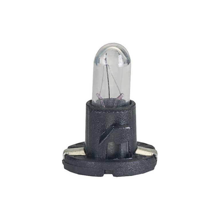 LAMPADA base in plastica NERA - 12V