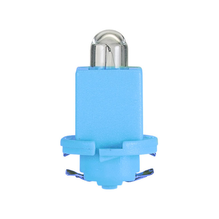 LAMPADA base in plastica AZZURRA - 12V