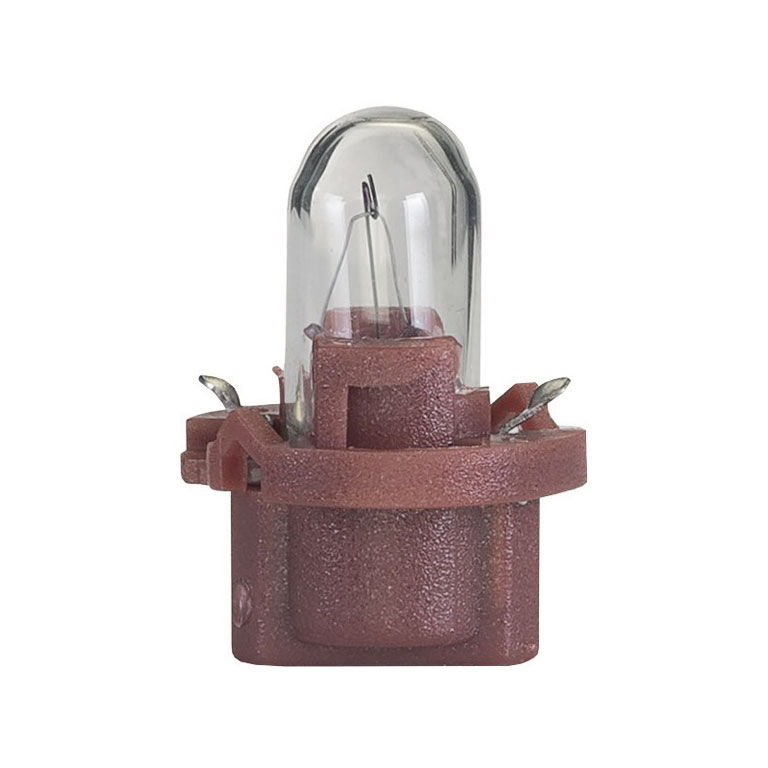 LAMPADA base in plastica MARRONE - 14V