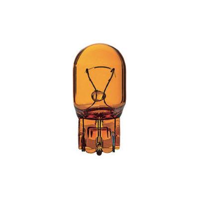 LAMPADA base in vetro - T20-WY21/5W - 12V - AMBER