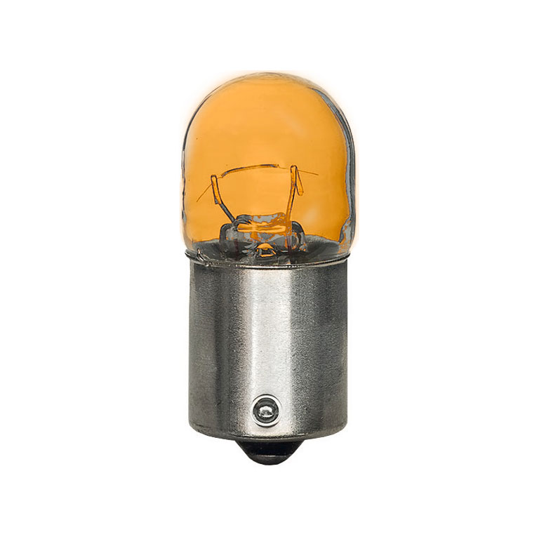 LAMPADA ausiliaria 1 filamento - R10W - 12V - AMBER