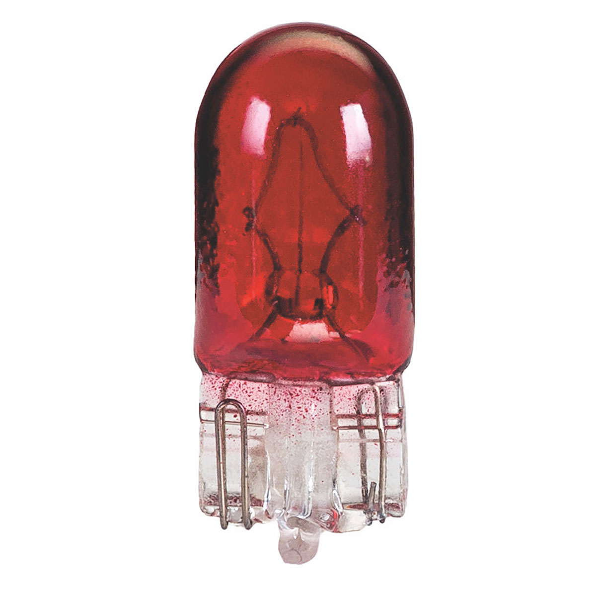 LAMPADA base in vetro - T10-WR5W - 24V - RED