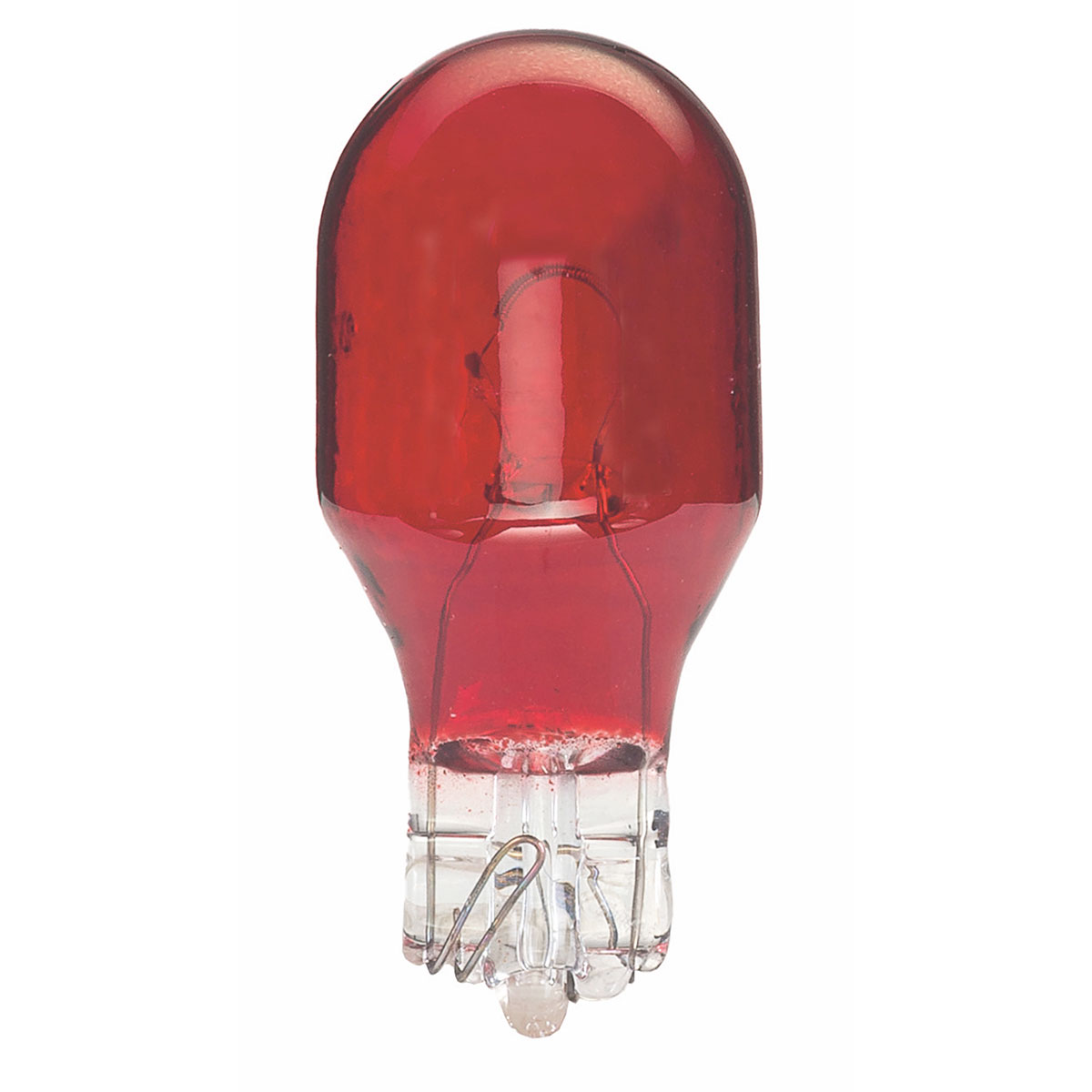LAMPADA base in vetro - T15 - 12V - RED
