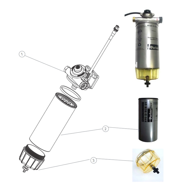 FILTRO CARBURANTE completo