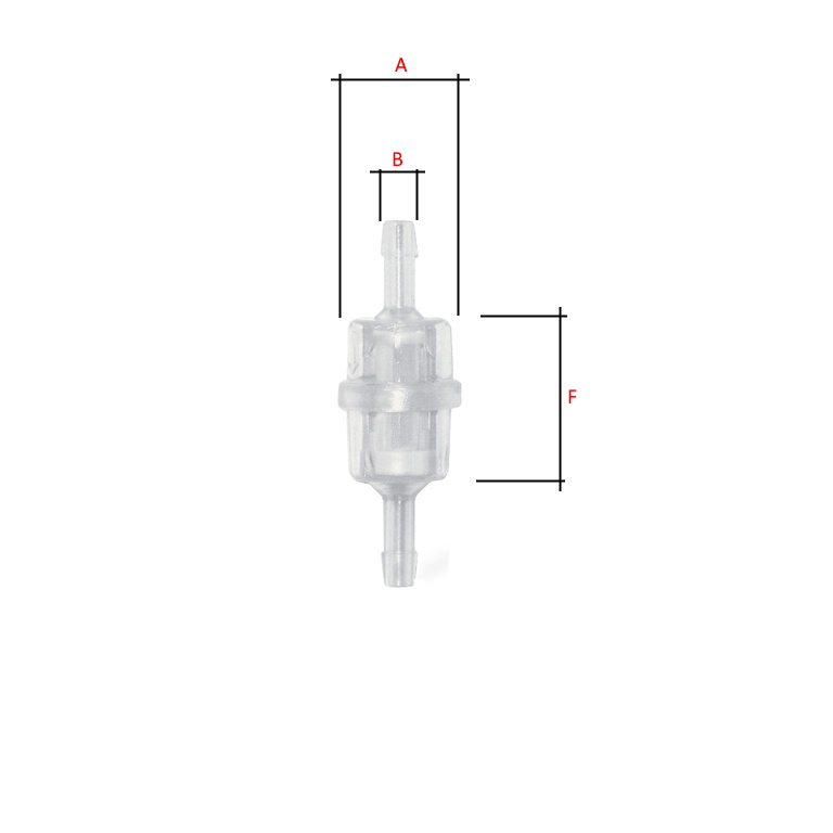 PREFILTRO BENZINA E TERGICRISTALLO Tubo D.int 5mm - immagine 2