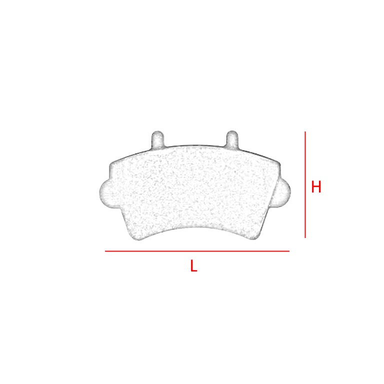 KIT PASTIGLIE FRENO per NISSAN / OPEL / RENAULT • - immagine 2