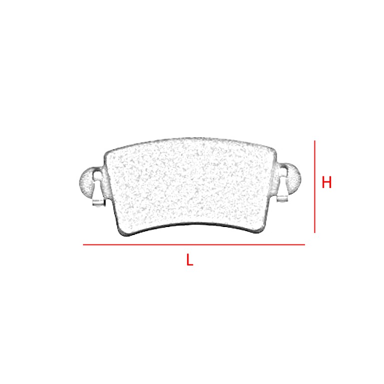 KIT PASTIGLIE FRENO per NISSAN / OPEL / RENAULT • - immagine 2