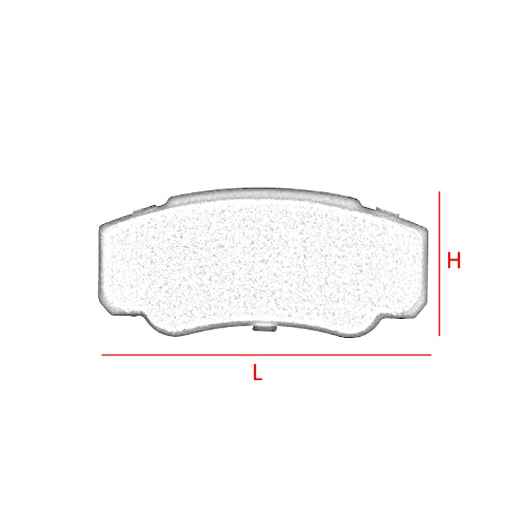 KIT PASTIGLIE FRENO per CITROEN / PEUGEOT / FIAT • - immagine 2