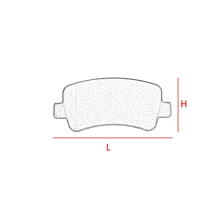 KIT PASTIGLIE FRENO per NISSAN / OPEL / RENAULT • - immagine 2