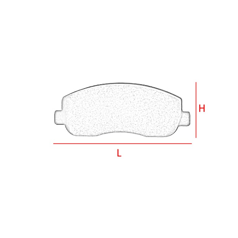 KIT PASTIGLIE FRENO per NISSAN / OPEL / RENAULT • - immagine 2