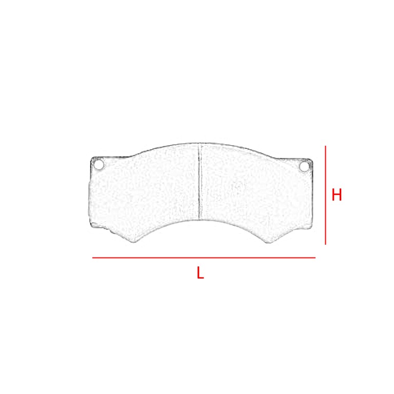 KIT PASTIGLIE FRENO per DAF / IVECO • - immagine 2