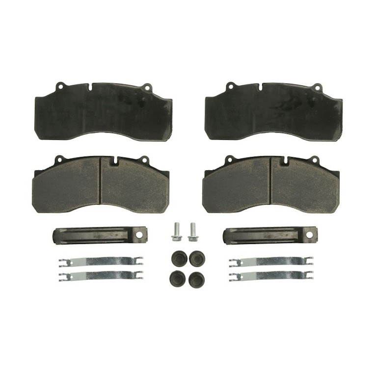 KIT PASTIGLIE FRENO per SAF / DAF / IVECO / MAN / MERCEDES / SCANIA / VOLVO •