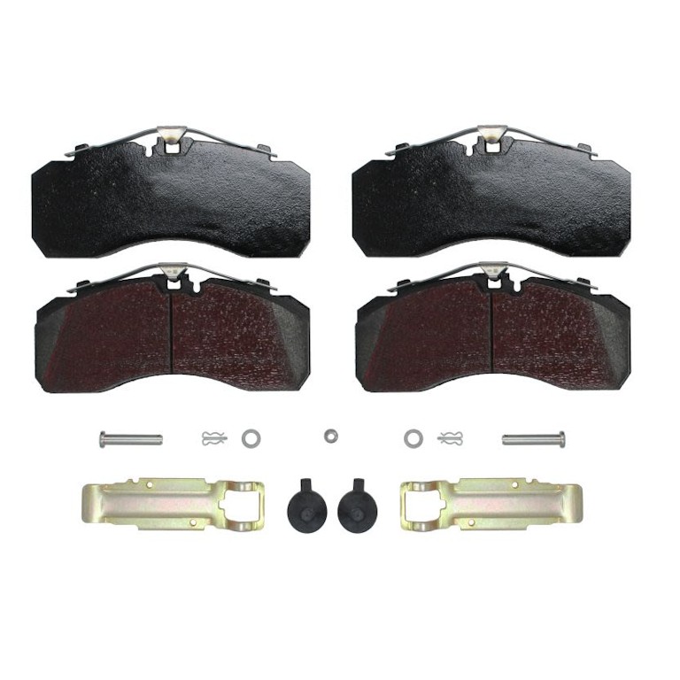 KIT PASTIGLIE FRENO per DAF / IVECO / MAN / MERCEDES / NEOPLAN / RENAULT / SCANIA / MERITOR / ROR / KNORR / JOST •