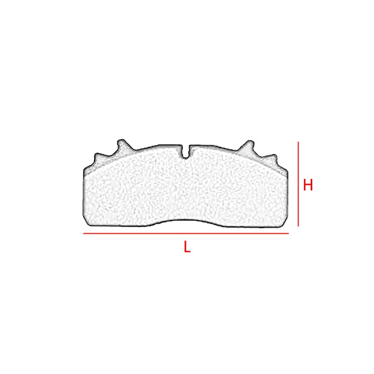 KIT PASTIGLIE FRENO per RENAULT / VOLVO • - immagine 2