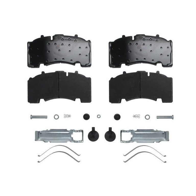 KIT PASTIGLIE FRENO per BPW / MERITOR / ROR •