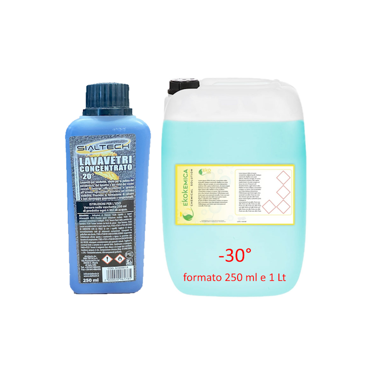 DETERGENTE LAVAVETRI concentrato invernale