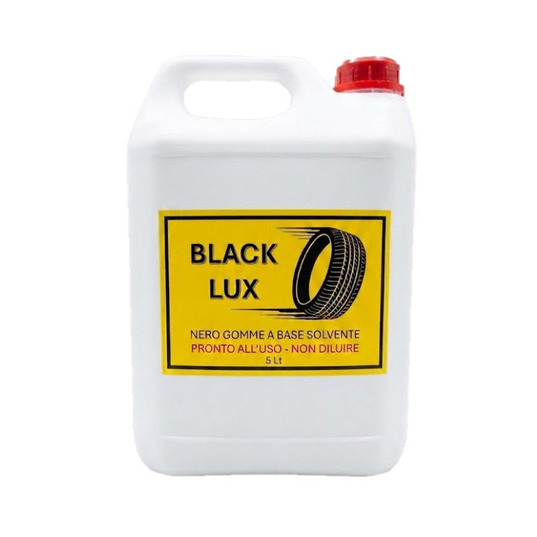 Liquido NERO GOMME A base solvente ricambio per camion e veicoli industriali