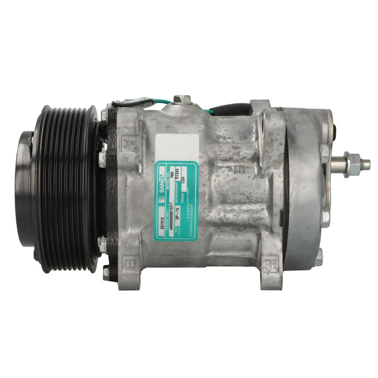 Compressore aria condizionata SD7H15 8 gole puleggia 119 mm per Daf LF CF XF95