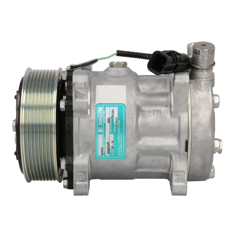 Compressore aria condizionata SD7H15 8 gole puleggia 119 mm per Man TGA TGS TGX