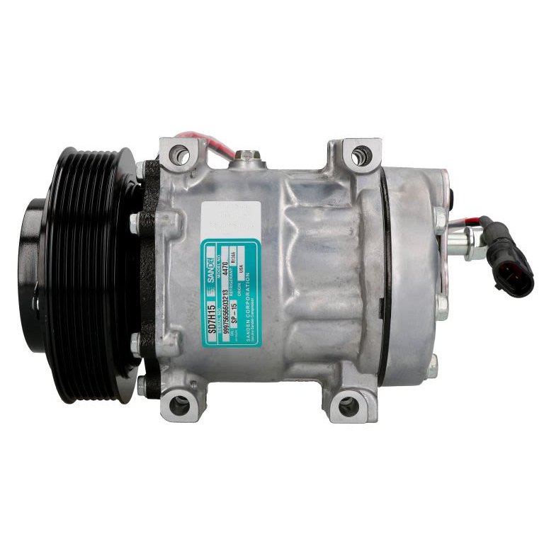 Compressore aria condizionata SD7H15 7 gole puleggia 136 mm per Daf CF e XF105 Euro 5