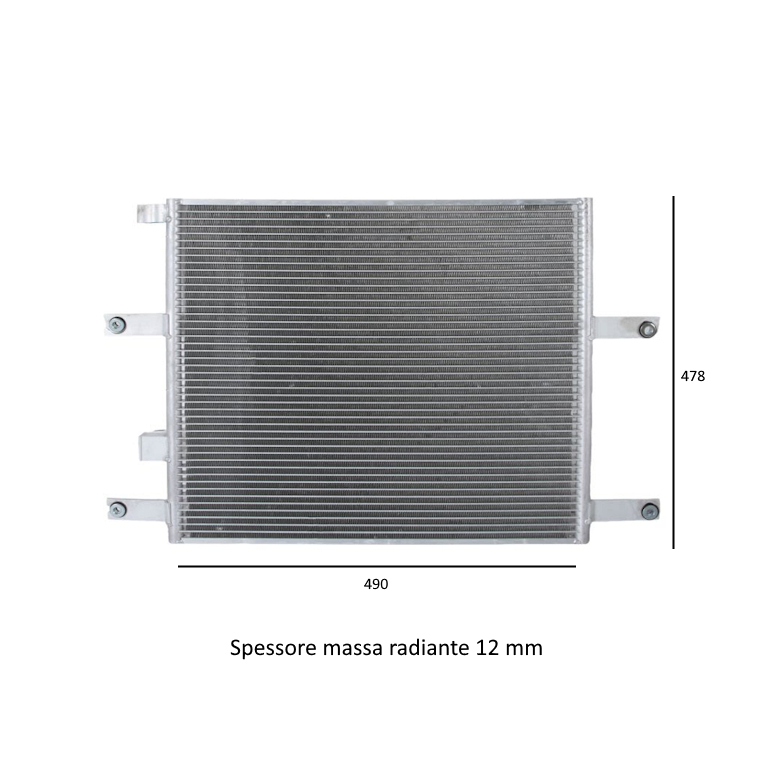 CONDENSATORE aria condizionata - RENAULT - VOLVO - immagine 3