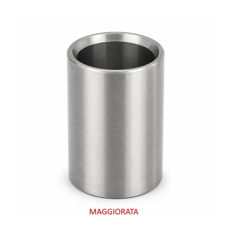 Boccola in acciaio per occhione tipo Viberti con perno da 45 mm misura 44