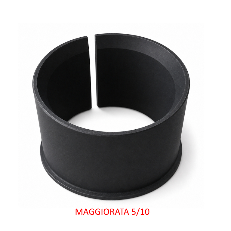 Boccola maggiorata per occhione gancio automatico con perno da 50 mm misura 51x61