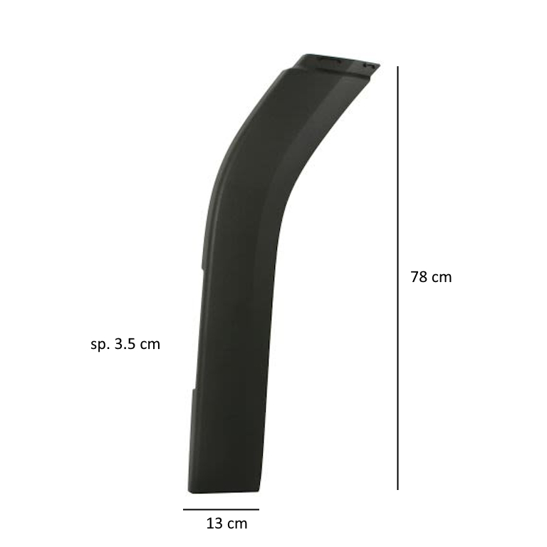 PANNELLO RIVESTIMENTO PASSARUOTA DX per SCANIA 2297996 ricambio per camion e veicoli industriali