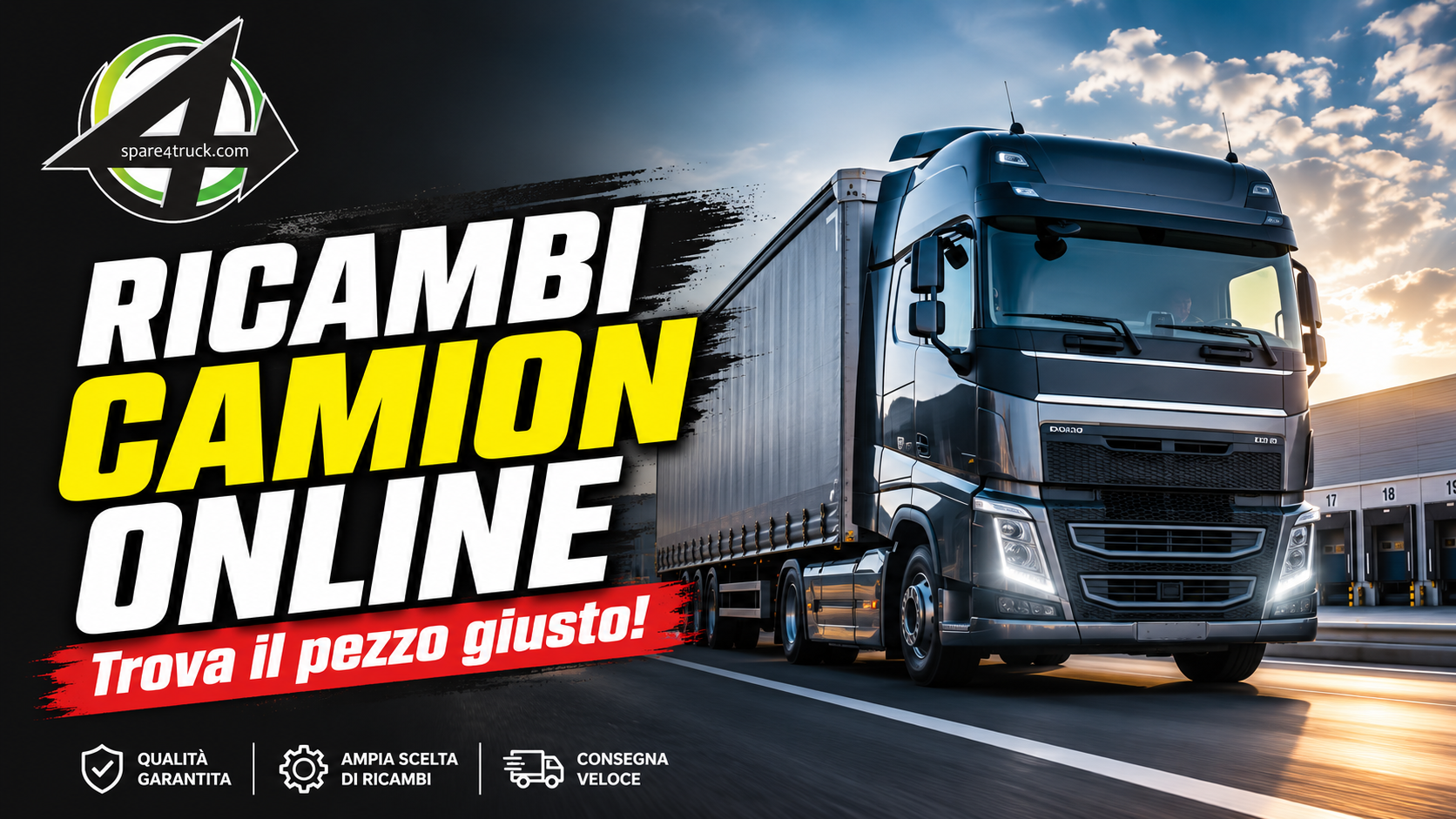 Ricambi camion online Spare4truck - ricambi e componenti per veicoli industriali